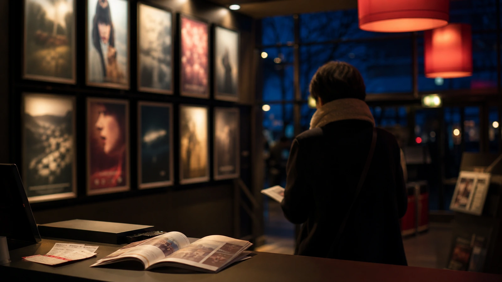 Visuel éditorial photoréaliste sur Films japonais à l'affiche en France: comment s'y retrouver depuis Paris, rubrique Paris pour Yamazaki