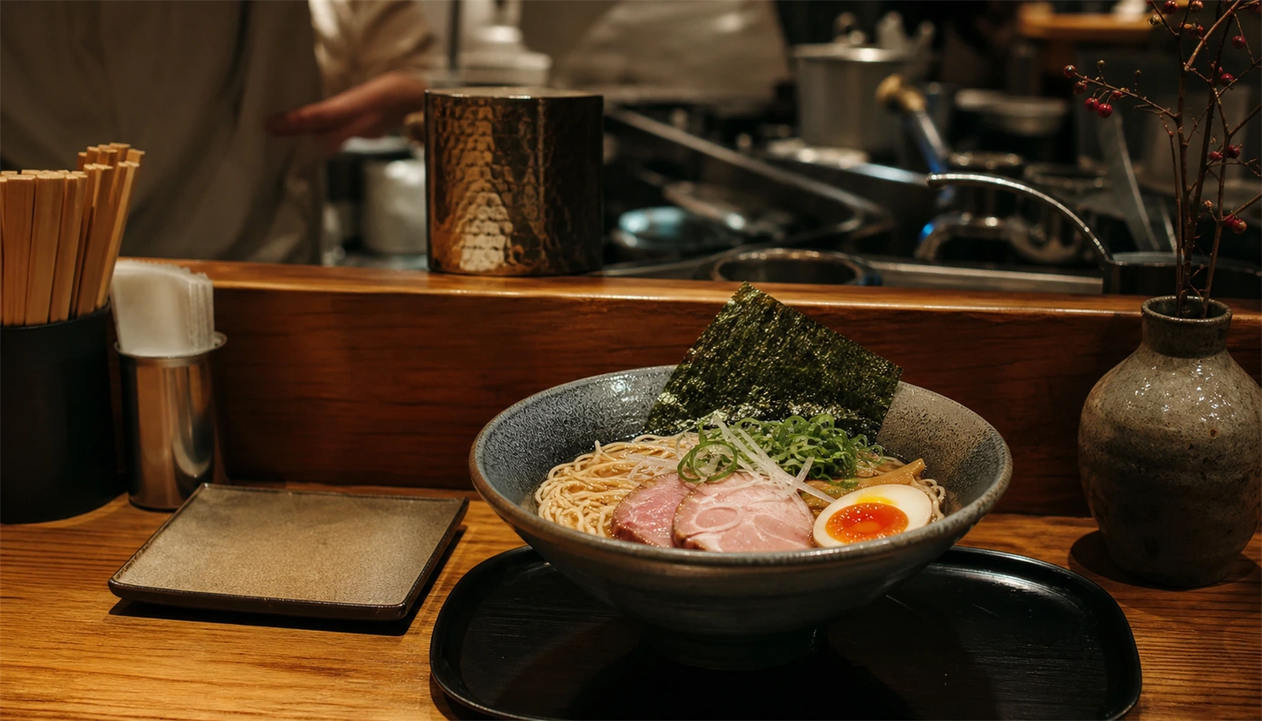 Illustration editoriale pour Ramen à Tokyo : pourquoi les prix élevés font débat